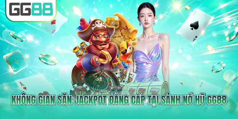 Không gian săn Jackpot đẳng cấp tại sảnh nổ hũ GG88